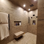 Solid Surface Shower Surround