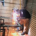 Welding the Metal Frame
