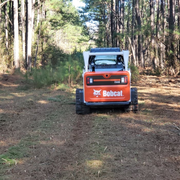 Property underbrush clear