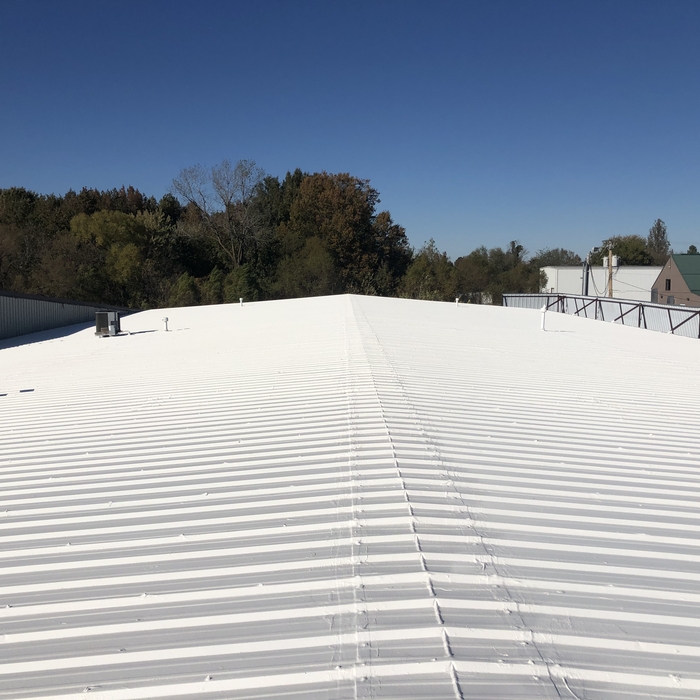 After topcoat finish product lifetime roof