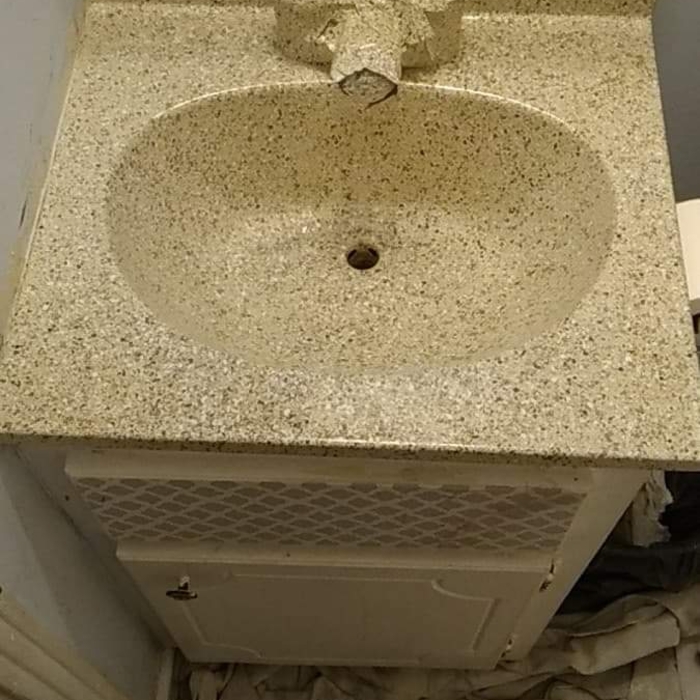 Bathroom Counter/Sink-combo