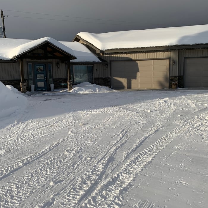 Snow blow fishermans