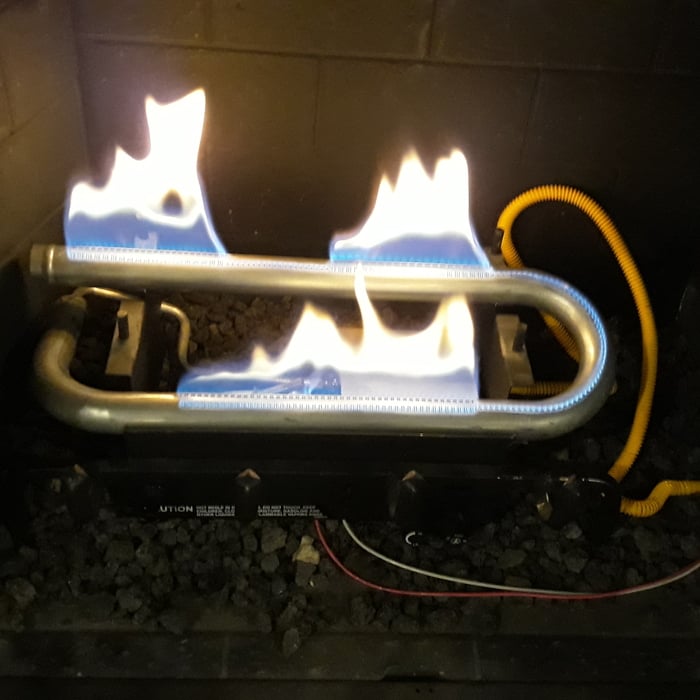 gas fireplace