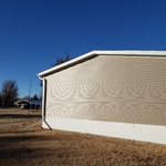Vinyl siding hail damage