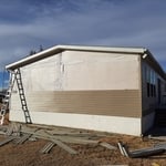Remove damaged siding
