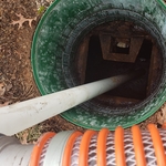 outlet of tank pumped out