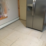 residential kitchen post demo/ pre finish