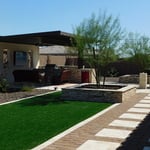 Outdoor Patio Install and Landscaping