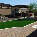Outdoor Patio Install and Landscaping