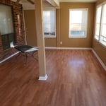sun room back patio remodel