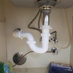 Clogged drain- P trap replacement