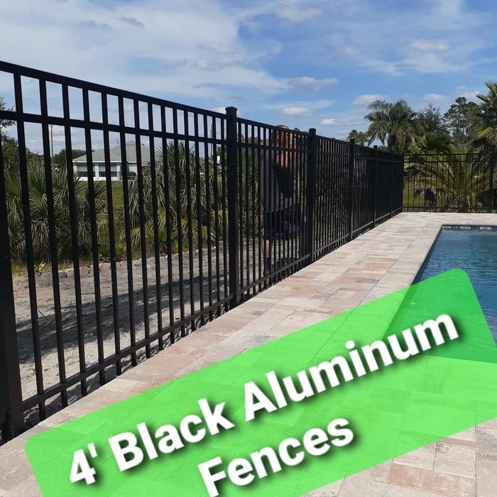 aluminum fence