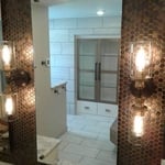 Mirror and Shelves