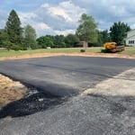 Asphalt pad