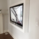 TV Mount Inside Of Custom Made Case