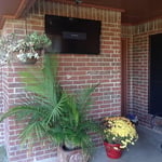 TV Mounting outside onto brick