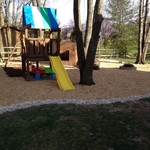 Play ground area work by Finerlawn
