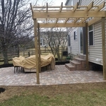Patio and pergola by Finerlawn