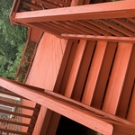 Pressure wash/Paint Deck