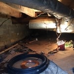 Crawl space air handler