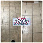 Kitchen Tile Before and After
