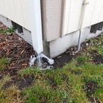 No downspout elbow