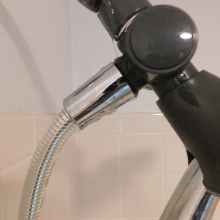 Broken shower head gasket