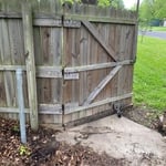 Heavy Gate Post Replace