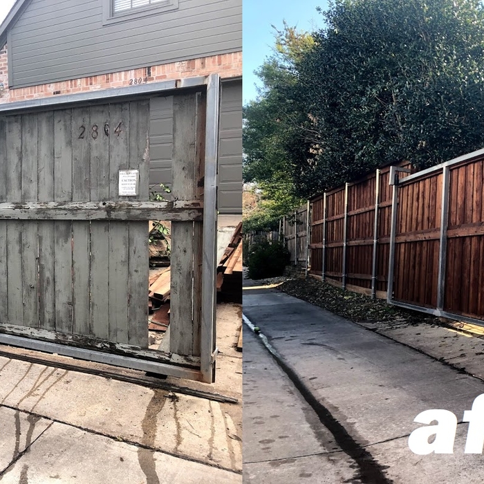 Automatic sliding gate