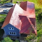 Lifetime Metal Roofing System - Red