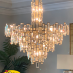 Chandelier installations