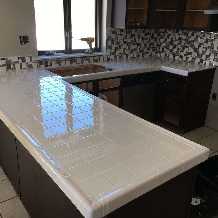 tile countertop