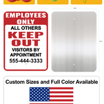 Aluminum and PVC Signs