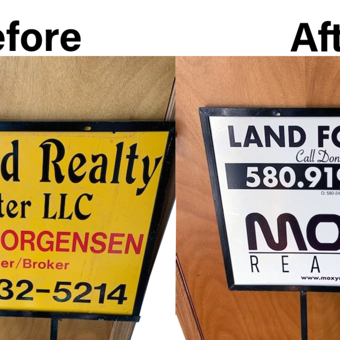 Give your signs a NEW look