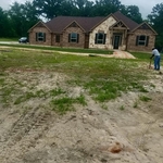 Preparing to lay out a driveway