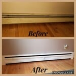 Heater Cover Before/After