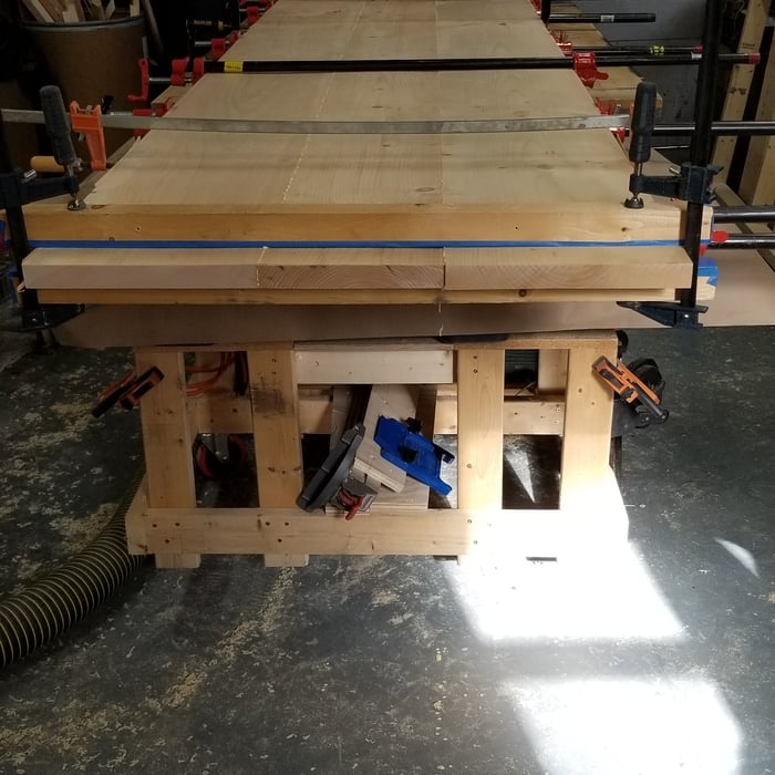 Desktop Glue up