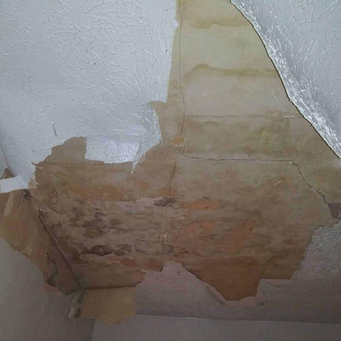 Repair bathroom ceiling