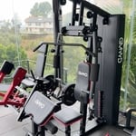 Glass Pergola & Home Gym