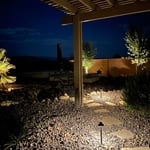Backyard River & Fountain
