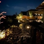 Backyard River & Fountain