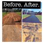 Hot mix asphalt job