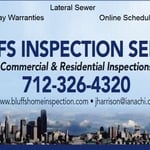 Bluffs Inspection Service Business Card