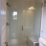 3/8 shower door