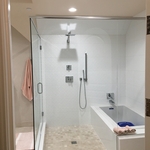 3/8 shower door
