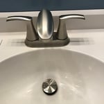 Bathroom sink fixture