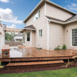 Exterior deck stain
