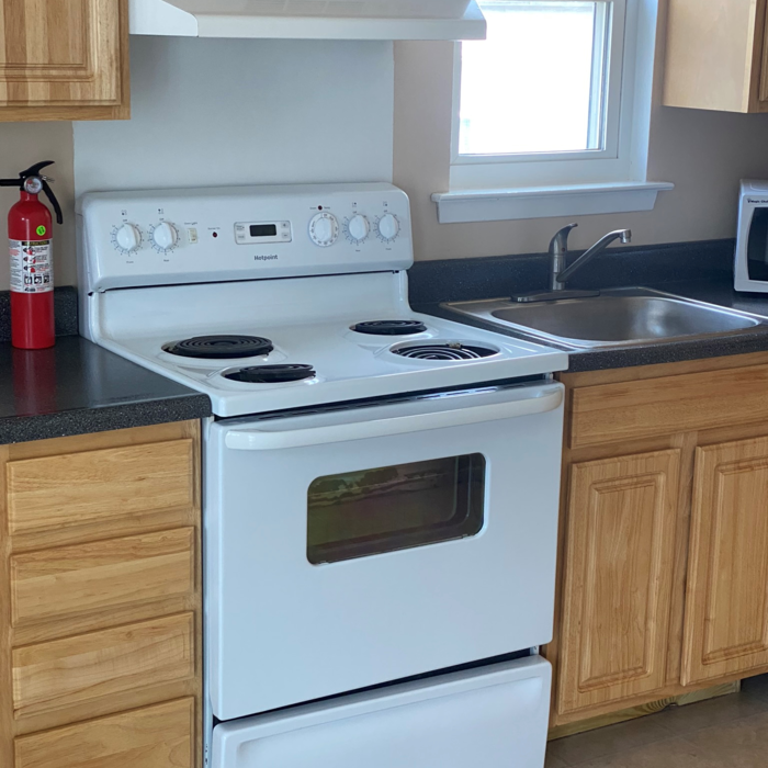 After the stove transformation!