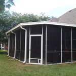 Custom screen room