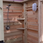 outdoor shower